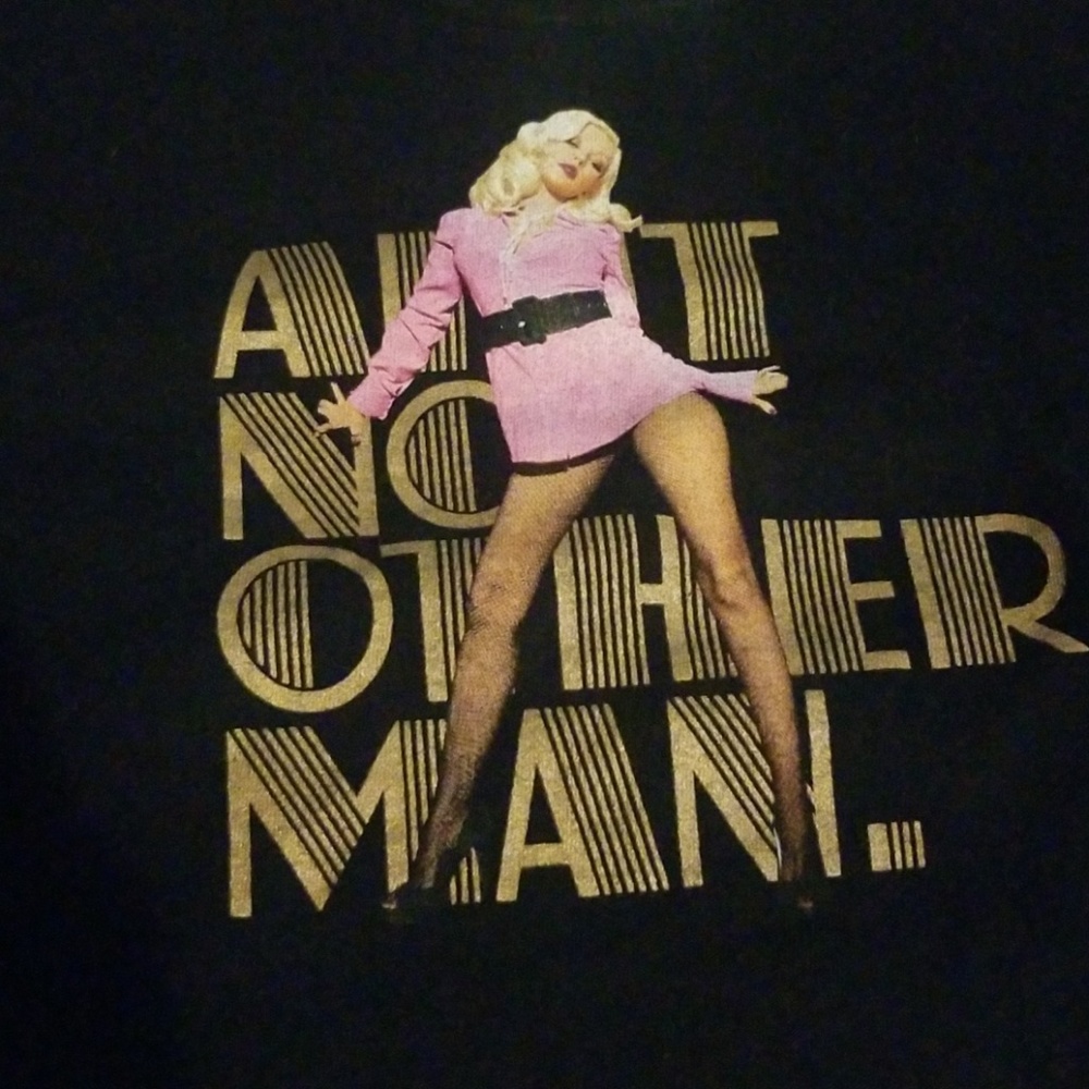 Christine Aguelera concert T-shirt